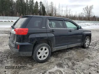 2016 GMC Terrain SLE with VIN 2GKFLSEK4G6222683, listed as a Copart auction lot 46422275 with 100,916 mi miles and Salvage Title. Bid and sale history available at carsss.com. Image 3.