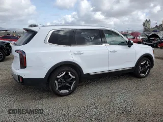 2024 Kia Telluride EX with VIN 5XYP34GC7RG504047, listed as a Copart auction lot 51299345 with 19,721 mi miles and Salvage title. Bid and sale history available at DreamBid. Image 3.
