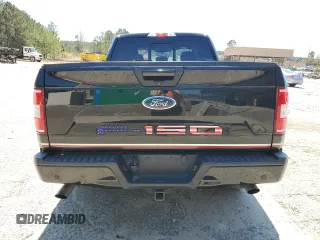 2018 Ford F-150 XL with VIN 1FTEX1C58JFC22654, listed as a Copart auction lot 47610705 with 118,361 mi miles and Salvage Title. Bid and sale history available at carsss.com. Image 6.
