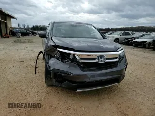 2021 Honda Pilot EX-L with VIN 5FNYF5H53MB013931, listed as a Copart auction lot 49470365 with 58,225 mi miles and Salvage Title. Bid and sale history available at carsss.com. Image 12.