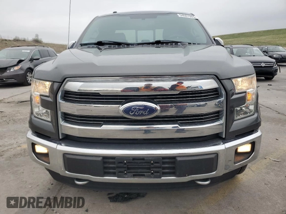 2016 Ford F-150 XLT with VIN 1FTFX1EF9GKE82703, listed as a Copart auction lot 54607065 with 103,218 mi miles and Salvage Title. Bid and sale history available at carsss.com. Image 5.