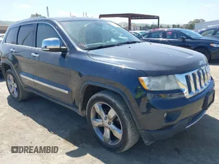 2013 Jeep Grand Cherokee Overland with VIN 1C4RJECT8DC534021, listed as a IAAI auction lot 42058374 with 137,289 mi miles. Bid and sale history available at carsss.com. Image 1.