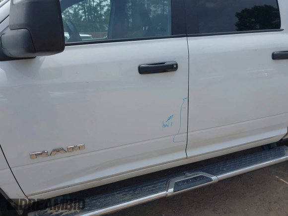 2023 Ram 2500 Big Horn with VIN 3C6UR5DJXPG632878, listed as a IAAI auction lot 42152832 with 44,198 mi miles. Bid and sale history available at carsss.com. Image 6.