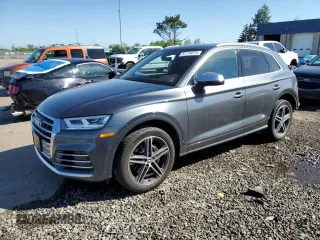 2020 Audi SQ5 Premium Plus with VIN WA1B4AFY0L2123400, listed as a Copart auction lot 57178575 with 37,807 mi miles and Clean Title. Bid and sale history available at DreamBid. Image 1.