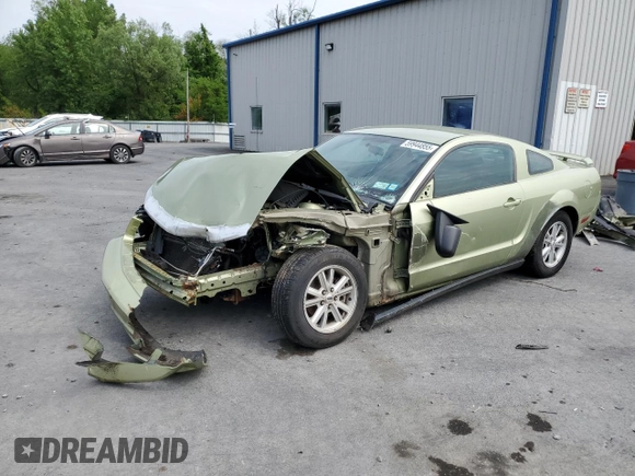 2005 Ford Mustang Deluxe with VIN 1ZVFT80N855113293, listed as a Copart auction lot 59944855 with Not provided miles and Salvage title. Bid and sale history available at DreamBid. Image 1.
