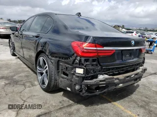 2016 BMW 7 Series 740i with VIN WBA7E2C54GG548312, listed as a Copart auction lot 45716263 with 74,249 mi miles. Bid and sale history available at carsss.com. Image 2.