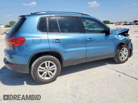 2017 Volkswagen Tiguan S с VIN WVGAV7AX2HW504340, выставлен на аукционе Copart как лот 54264525 с пробегом 78 565 миль миль и Списание • Salvage title. История ставок и продаж доступна на DreamBid. Изображение 3.