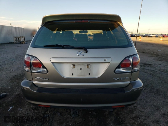 2002 Lexus RX 300 with VIN JTJGF10U120148857, listed as a Copart auction lot 81227254 with 160,267 mi miles and Salvage Title. Bid and sale history available at DreamBid. Image 6.