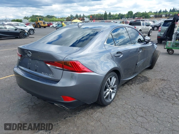 2020 Lexus IS 300 with VIN JTHA81F23L5040784, listed as a IAAI auction lot 42271140 with 43,526 mi miles and . Bid and sale history available at DreamBid. Image 4.