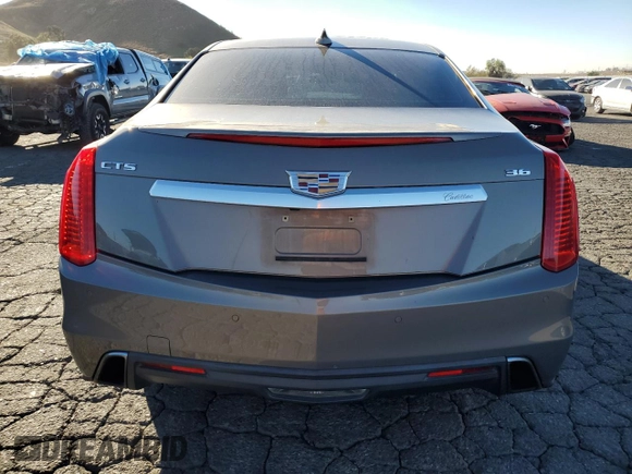 2017 Cadillac CTS Luxury RWD with VIN 1G6AR5SS8H0163564, listed as a Copart auction lot 41536995 with 90,666 mi miles and Salvage Title. Bid and sale history available at DreamBid. Image 6.
