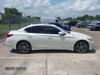 2017 Infiniti Q50 Signature Edition with VIN JN1EV7AP5HM741649, listed as a IAAI auction lot 42500627 with 100,239 mi miles and . Bid and sale history available at DreamBid. Image 13.