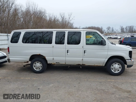 2009 Ford Econoline Passenger XL with VIN 1FBSS31L79DA65158, listed as a IAAI auction lot 41953876 with 181,240 mi miles. Bid and sale history available at carsss.com. Image 14.