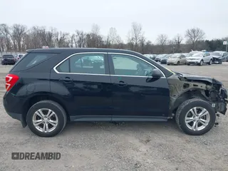 2017 Chevrolet Equinox LS with VIN 2GNALBEK6H1587846, listed as a IAAI auction lot 41612435 with 58,397 mi miles. Bid and sale history available at carsss.com. Image 13.