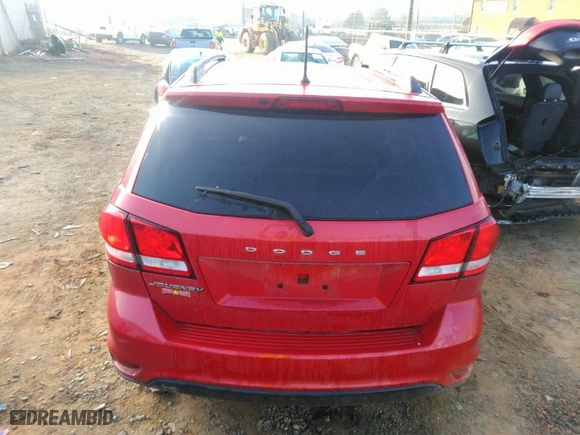 2019 Dodge Journey SE with VIN 3C4PDCBB5KT873042, listed as a IAAI auction lot 41129004 with 58,412 mi miles. Bid and sale history available at carsss.com. Image 17.