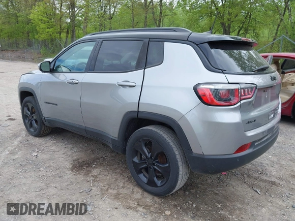 2019 Jeep Compass Latitude with VIN 3C4NJDBB5KT782858, listed as a IAAI auction lot 42263404 with 64,315 mi miles and . Bid and sale history available at DreamBid. Image 3.