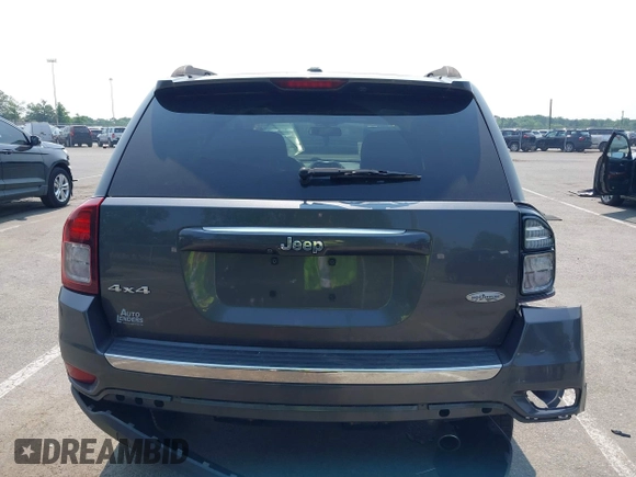 2017 Jeep Compass Latitude with VIN 1C4NJDEB4HD114026, listed as a IAAI auction lot 42449519 with 97,877 mi miles and . Bid and sale history available at DreamBid. Image 16.