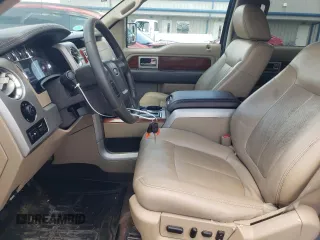 2009 Ford F-150 XL with VIN 1FTPW14V09FB25728, listed as a Copart auction lot 61993255 with 342,183 mi miles and Salvage title. Bid and sale history available at DreamBid. Image 7.