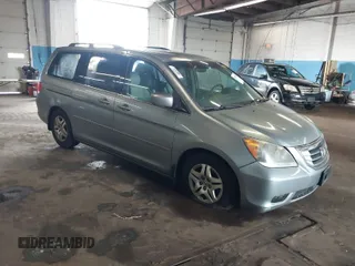 2008 Honda Odyssey EX-L with VIN 5FNRL38708B027326, listed as a IAAI auction lot 41957320 with 209,099 mi miles. Bid and sale history available at carsss.com. Image 1.