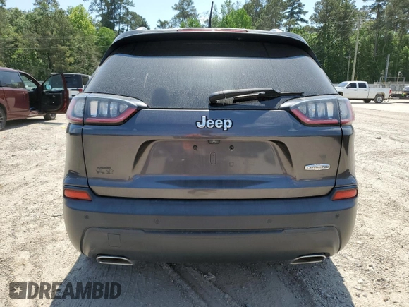 2020 Jeep Cherokee Lux with VIN 1C4PJLLXXLD510925, listed as a Copart auction lot 53616375 with 90,956 mi miles and Salvage title. Bid and sale history available at DreamBid. Image 6.