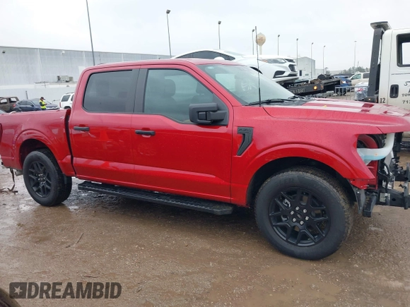 2024 Ford F-150 STX with VIN 1FTEW2KP7RKD11422, listed as a IAAI auction lot 41457002 with 1,739 mi miles and . Bid and sale history available at carsss.com. Image 14.