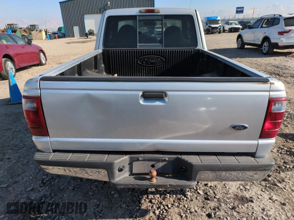 2002 Ford Ranger XL Fleet with VIN 1FTZR45E72PA98253, listed as a Copart auction lot 89013035 with 188,330 mi miles and Salvage Title. Bid and sale history available at DreamBid. Image 6.