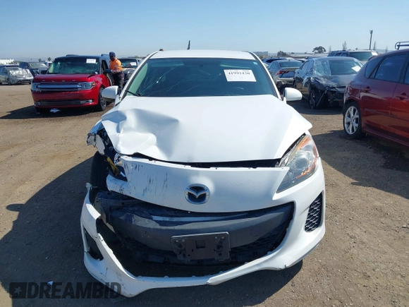 2013 Mazda 3 i SV with VIN JM1BL1TG9D1733582, listed as a IAAI auction lot 41992430 with 143,268 mi miles and . Bid and sale history available at DreamBid. Image 12.