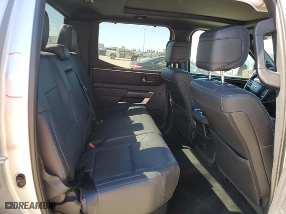 2024 Toyota Tundra 4WD Platinum with VIN 5TFNA5DB5RX152811, listed as a Copart auction lot 46253425 with 22,776 mi miles and Salvage Title. Bid and sale history available at carsss.com. Image 10.