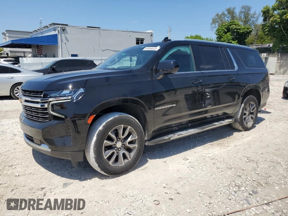 2023 Chevrolet Suburban with VIN 1GNSCCKT0PR325477, listed as a Copart auction lot 54964035 with 88,770 mi miles and Non repairable. Bid and sale history available at DreamBid. Image 1.