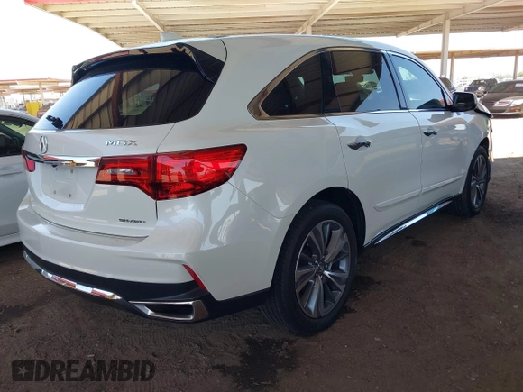 2017 Acura MDX Technology z VIN 5FRYD4H51HB001510, wystawiony jako IAAI lot #42242391 z przebiegiem 106 932 mil mil oraz . Historia ofert i sprzedaży dostępna na DreamBid. Obrazek 4.