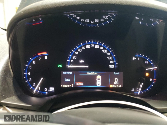 2015 Cadillac ATS Sedan Luxury RWD with VIN 1G6AB5RX7F0143177, listed as a Copart auction lot 51540375 with 159,217 mi miles and Salvage Title. Bid and sale history available at carsss.com. Image 9.