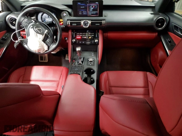 2021 Lexus IS 350 F Sport z VIN JTHGZ1B29M5044353, wystawiony jako Copart lot #49148345 z przebiegiem 37 496 mil mil oraz Czysty tytuł • Clean title. Historia ofert i sprzedaży dostępna na DreamBid. Obrazek 8.