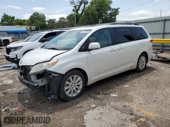 2011 Toyota Sienna XLE AAS with VIN 5TDYK3DC4BS045123, listed as a Copart auction lot 61001785 with 149,260 mi miles and Salvage title. Bid and sale history available at DreamBid. Image 1.
