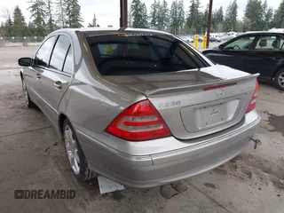 2003 Mercedes-Benz C 230 Kompressor with VIN WDBRF40J43F385553, listed as a IAAI auction lot 41614596 with 196,640 mi miles and . Bid and sale history available at DreamBid. Image 3.