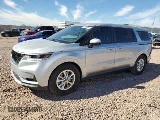 2022 Kia Carnival LXS with VIN KNDNB4H38N6072137, listed as a Copart auction lot 77795444 with 72,943 mi miles and Salvage Title. Bid and sale history available at carsss.com. Image 1.