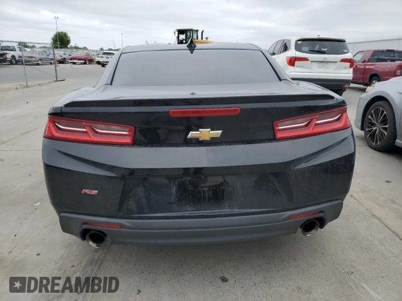 2018 Chevrolet Camaro 1LT with VIN 1G1FB1RS0J0180993, listed as a Copart auction lot 54443585 with 54,824 mi miles and Salvage Title. Bid and sale history available at carsss.com. Image 6.