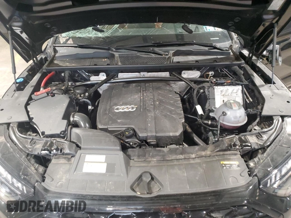 2024 Audi Q5 Sportback S line Prestige with VIN WA16AAFY1R2035846, listed as a Copart auction lot 56561145 with 11,118 mi miles and Salvage title. Bid and sale history available at DreamBid. Image 12.