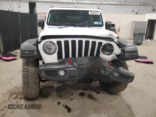 2023 Jeep Wrangler Rubicon with VIN 1C4HJXFGXPW534692, listed as a Copart auction lot 50466225 with 29,619 mi miles and Salvage title. Bid and sale history available at DreamBid. Image 5.