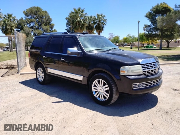 2009 Lincoln Navigator with VIN 5LMFU28589EJ01841, listed as a Copart auction lot 54576035 with 237,687 mi miles and Clean title. Bid and sale history available at DreamBid. Image 1.