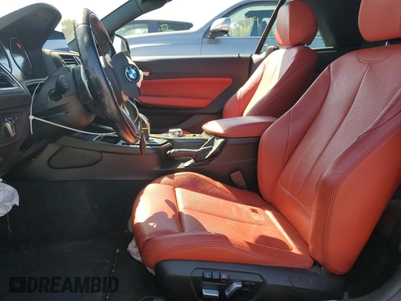 2018 BMW 2 Series 230i with VIN WBA2M7C54JVD51463, listed as a Copart auction lot 72226964 with 24,053 mi miles and Salvage Title. Bid and sale history available at carsss.com. Image 7.