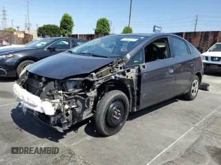 2012 Toyota Prius One with VIN JTDKN3DU5C1575590, listed as a Copart auction lot 62964145 with 134,405 mi miles and Salvage title. Bid and sale history available at DreamBid. Image 1.