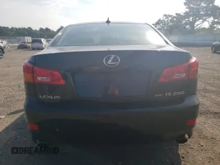 2007 Lexus IS 250 with VIN JTHCK262075012298, listed as a Copart auction lot 66276613 with 103,418 mi miles and Clean title. Bid and sale history available at DreamBid. Image 6.