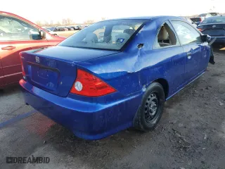 2004 Honda Civic VP with VIN 1HGEM22154L039524, listed as a Copart auction lot 47113615 with 82,272 mi miles and Non Repairable. Bid and sale history available at carsss.com. Image 3.