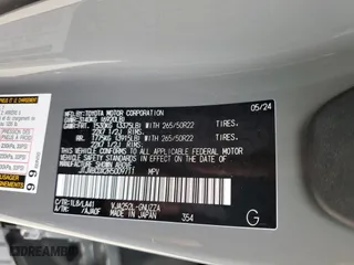 2024 Lexus GX with VIN JTJVBCDX2R5009711, listed as a Copart auction lot 75074694 with 1,598 mi miles and Salvage Title. Bid and sale history available at carsss.com. Image 14.