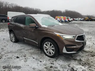 2020 Acura RDX with VIN 5J8TC2H34LL029021, listed as a Copart auction lot 44108765 with 53,186 mi miles and Salvage Title. Bid and sale history available at carsss.com. Image 4.