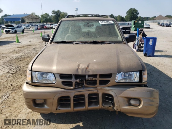2002 Isuzu Rodeo S with VIN 4S2CK58W924327316, listed as a Copart auction lot 68512854 with 110,826 mi miles and Salvage Title. Bid and sale history available at DreamBid. Image 5.