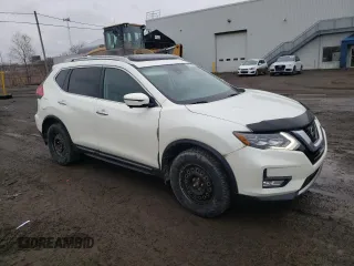 2017 Nissan Rogue S with VIN 5N1AT2MV1HC851274, listed as a Copart auction lot 52857885 with 81,223 mi miles and Salvage Title. Bid and sale history available at carsss.com. Image 4.