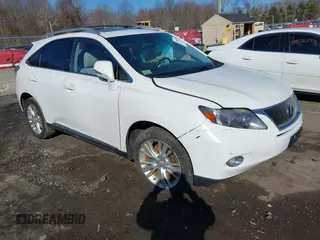 2011 Lexus RX with VIN JTJBC1BAXB2420283, listed as a IAAI auction lot 41816439 with 199,296 mi miles. Bid and sale history available at carsss.com. Image 1.