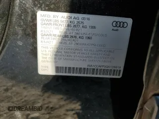 2016 Audi SQ5 Premium Plus with VIN WA1CCAFP3GA126818, listed as a Copart auction lot 75451904 with 86,847 mi miles and Salvage Title. Bid and sale history available at carsss.com. Image 13.