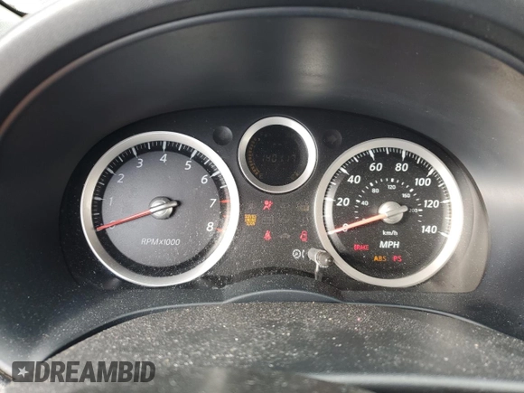 2010 Nissan Sentra SR with VIN 3N1AB6APXAL684561, listed as a Copart auction lot 80137444 with 140,117 mi miles and Salvage Title. Bid and sale history available at DreamBid. Image 9.