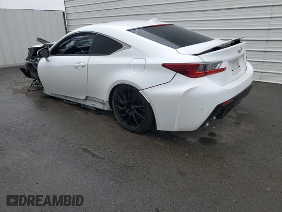 2017 Lexus RC F F z VIN JTHHP5BC4H5005850, wystawiony jako Copart lot #88439935 z przebiegiem Nie podano mil oraz Szkody całkowita. Historia ofert i sprzedaży dostępna na DreamBid. Obrazek 2.